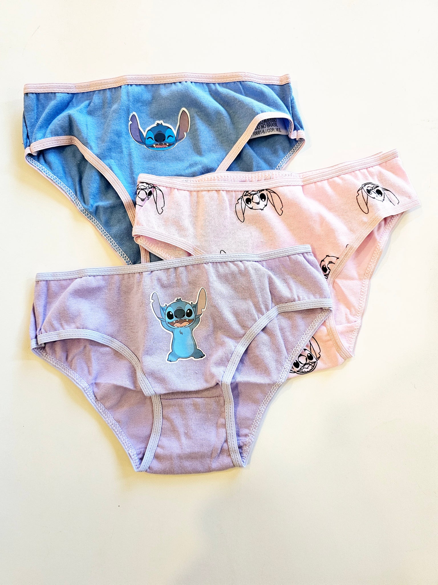 Pack x3 Interiores Stitch