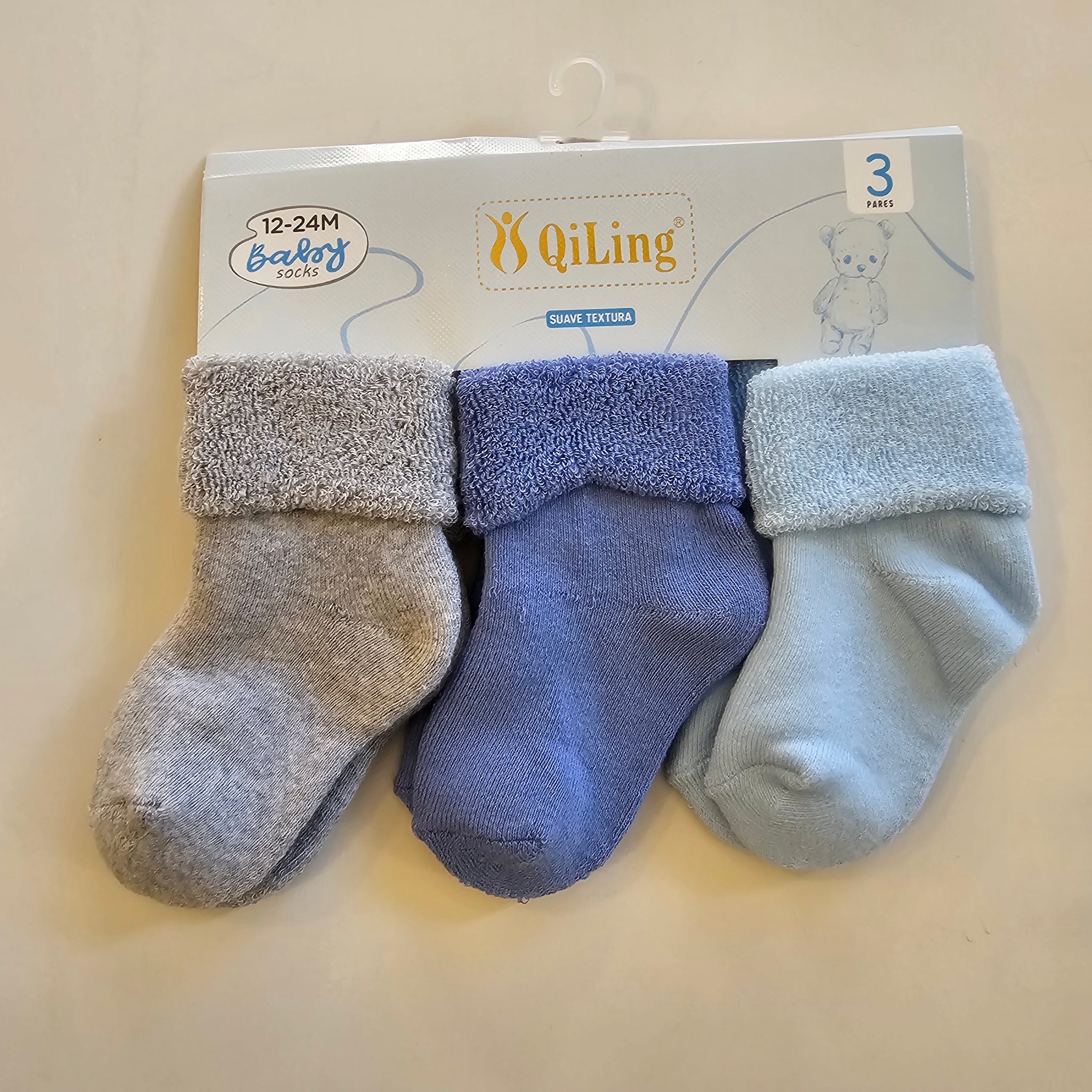 Set x3 Medias bebe
