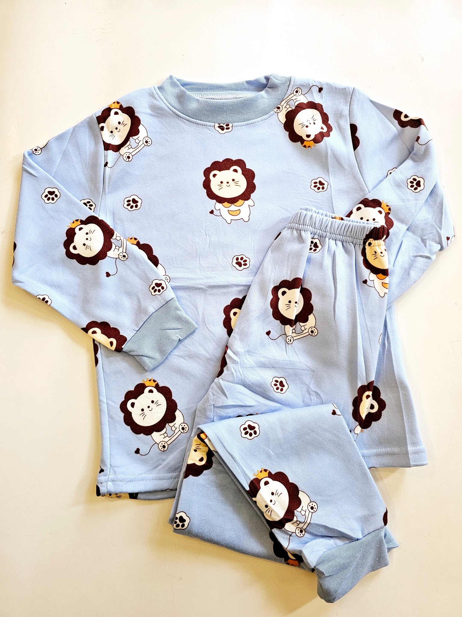 Pijama Frizado Leon