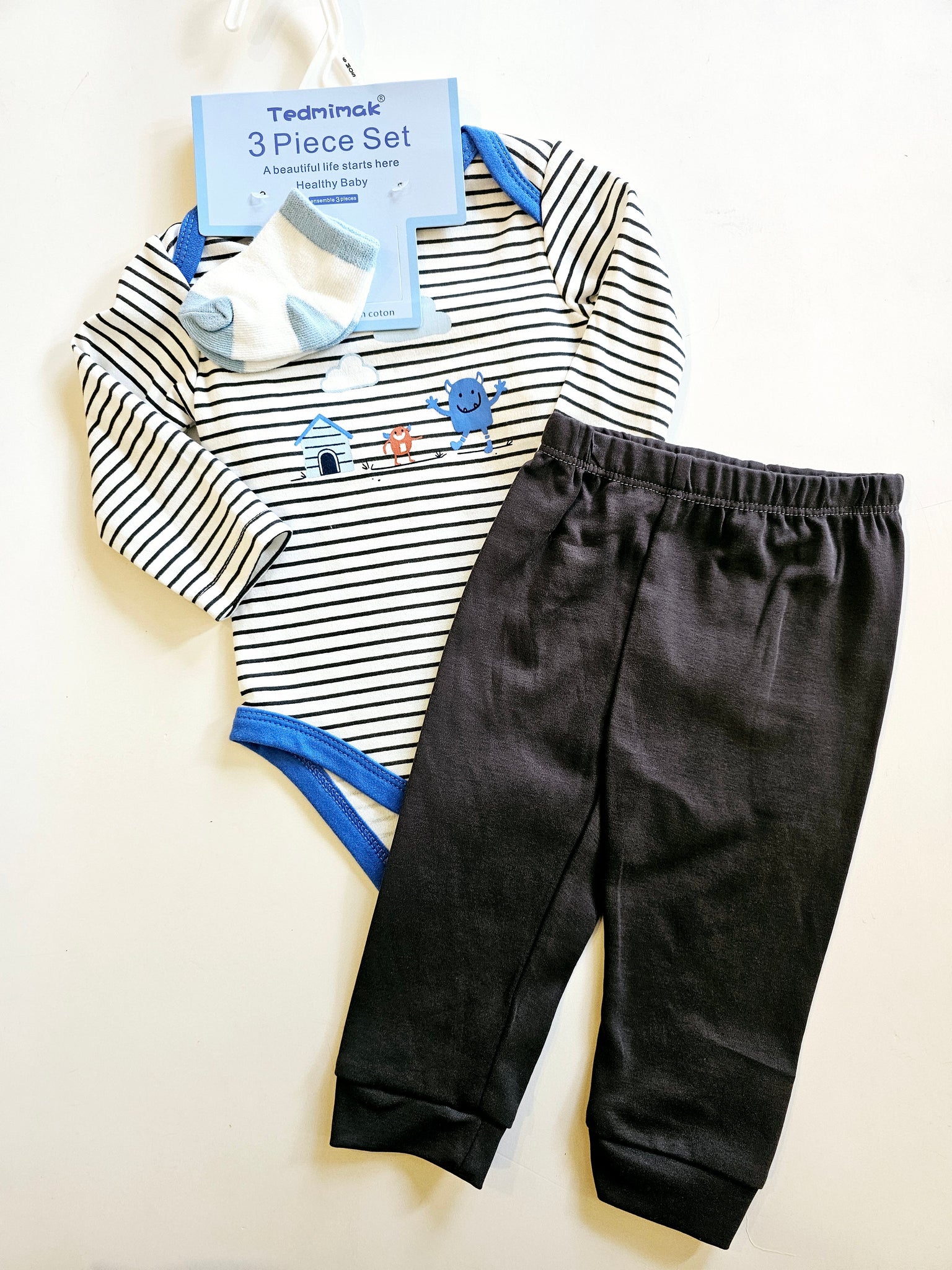 Set x3 Piezas Bebe