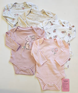 Pack x5 Bodys Algodón