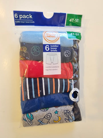 Pack x6 Boxers Wonder Nation