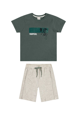 Conjunto Tropical Verde nene