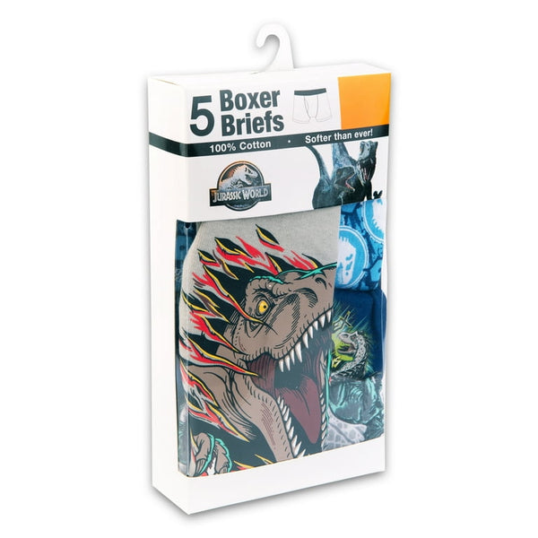 Pack x5 Boxers Jurassic World