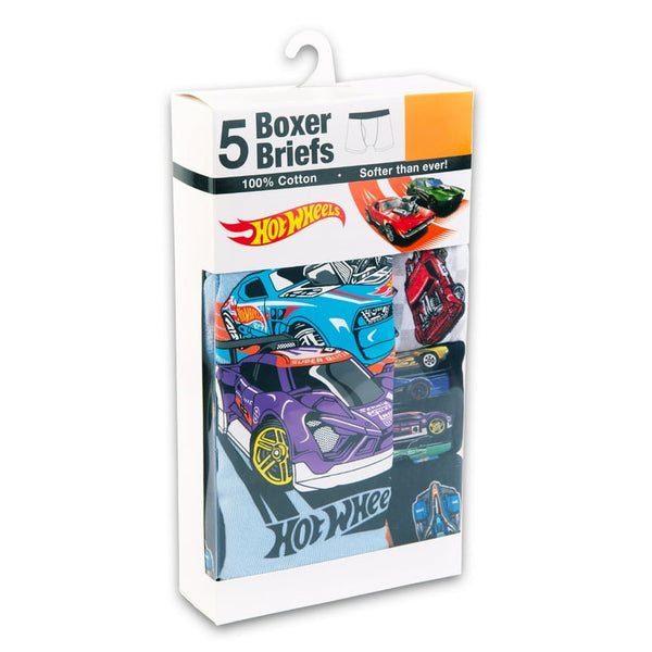 Pack x5 Boxers Hot Wheels