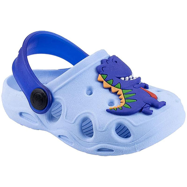 Crocs Dino Azul bebe