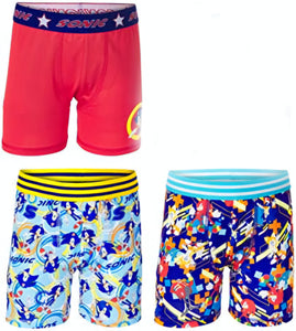 Pack x3 Boxers Sonic