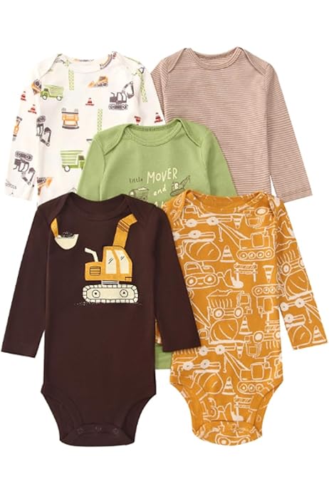 Pack x5 Bodys Algodón