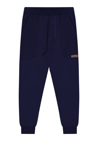 Pantalon Moleton Azul