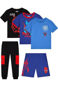 Set x5 Piezas Spiderman