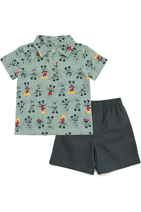 Conjunto Mickey Verde