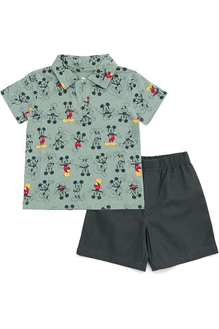 Conjunto Mickey Verde