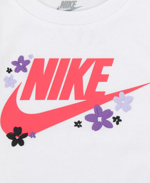 Conjunto Nike Nena Blanco / Rosa