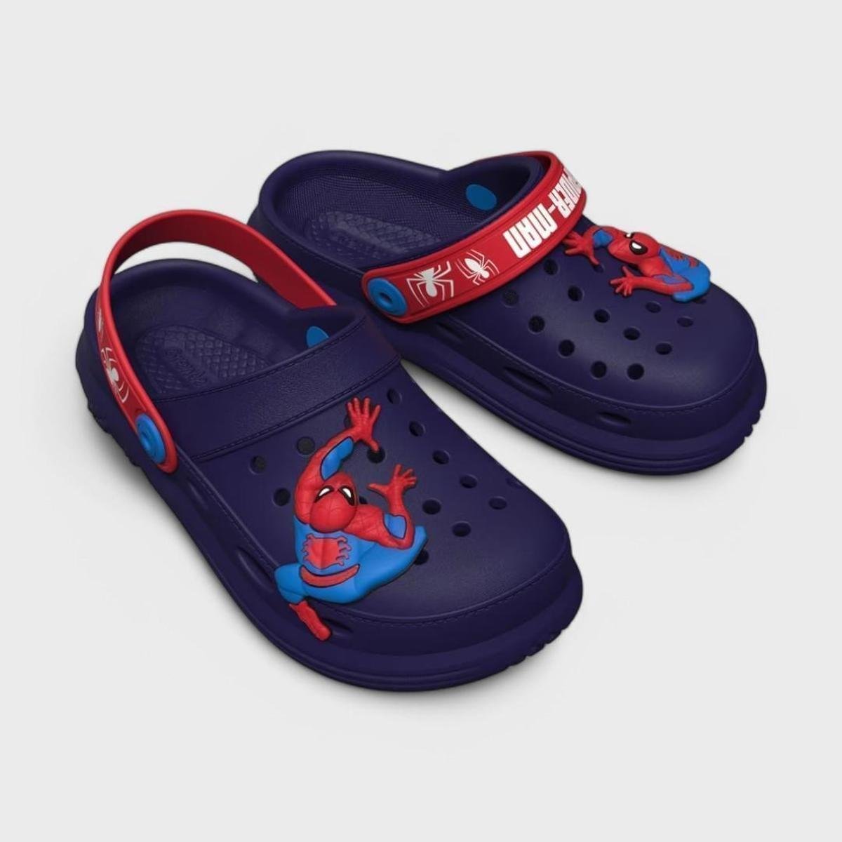 Crocs Spiderman Azul
