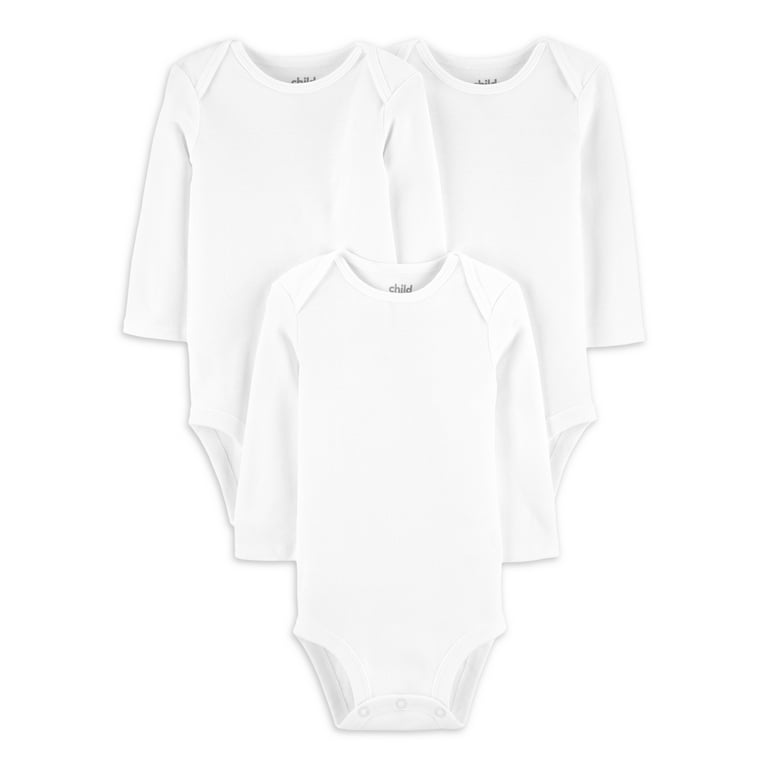 Pack x3 Bodys Carter's Blanco