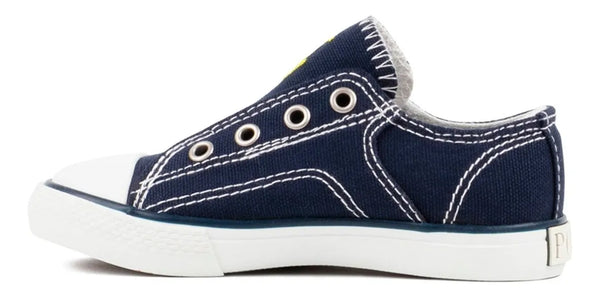 Calzado Polo Azul Sin Cordones