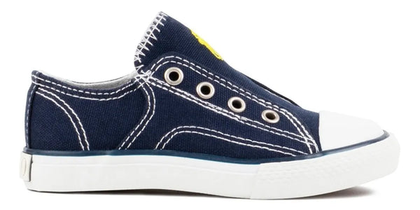 Calzado Polo Azul Sin Cordones