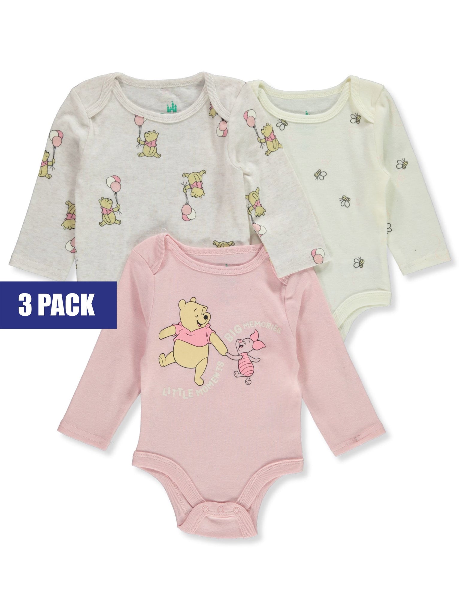 Pack x3 Bodys Winnie
