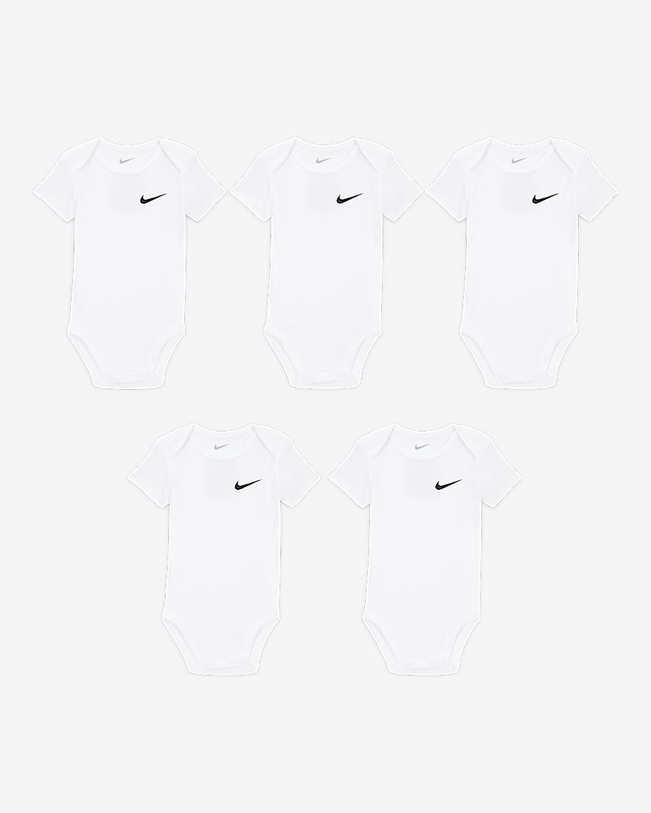 Pack Bodys Blanco Nike bebe