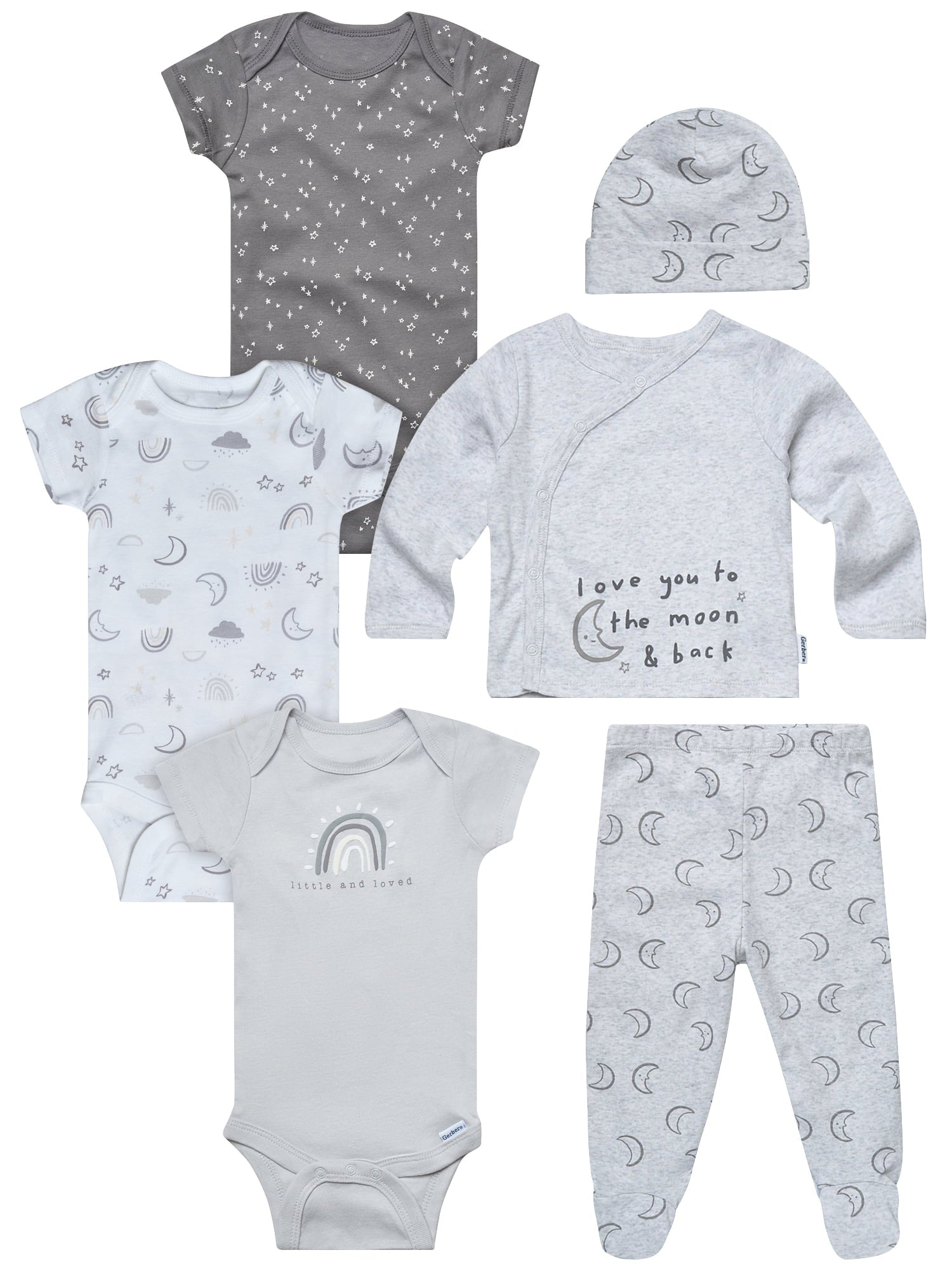 Set Gerber 6 Piezas Gris