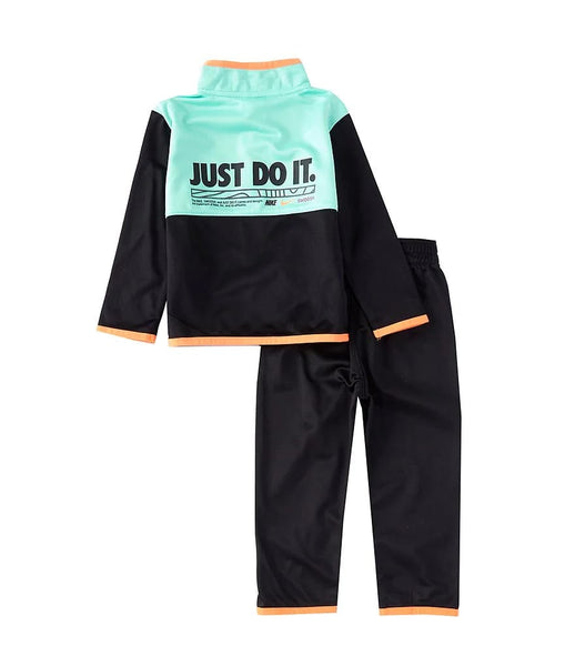Conjunto Nike Negro/Naranja  nene