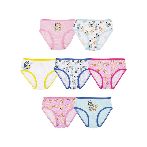 Pack de interiores x 7 nena Bluey