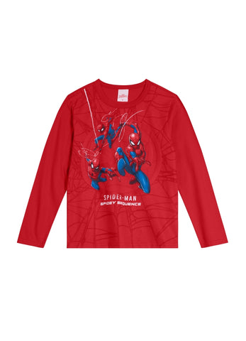 Remera Spiderman Rojo