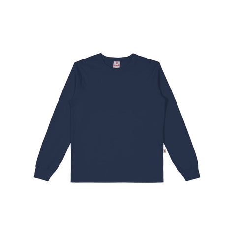 Remera Mangas Largas Azul
