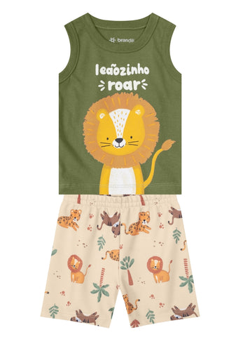 Conjunto Leon Verde