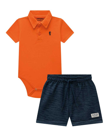 Conjunto OM Body Naranja