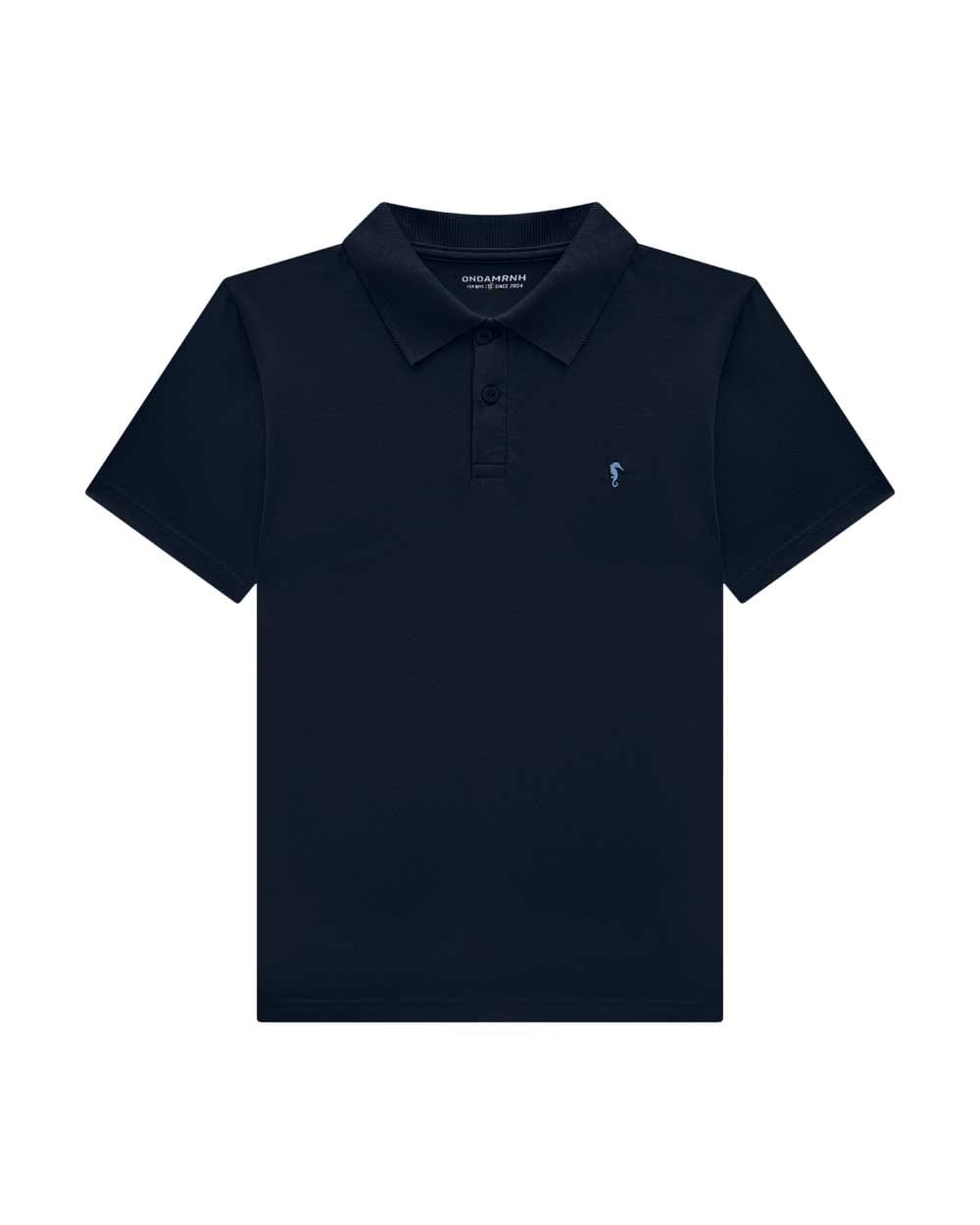 Remera Polo Azul OM