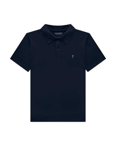 Remera Polo Azul OM
