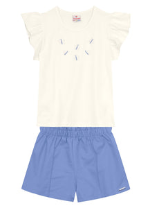 Conjunto Mariposas Blanco