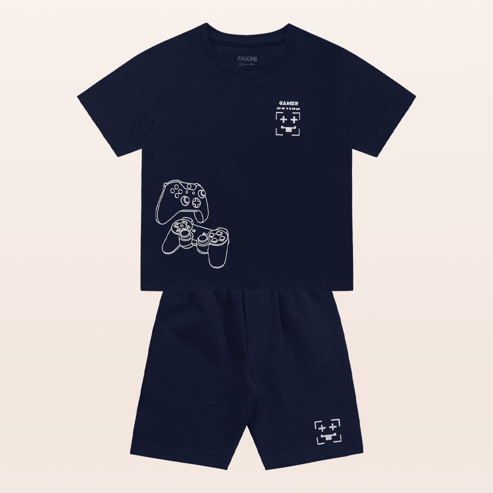 Conjunto Gamer Azul