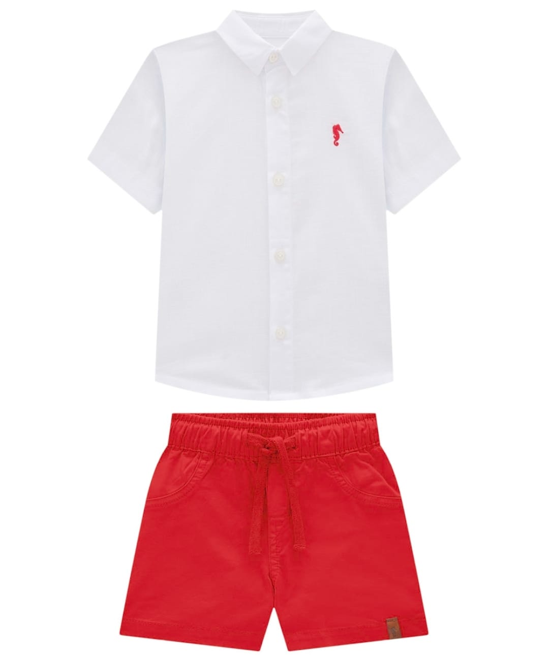 Conjunto OM Lino Short Verde