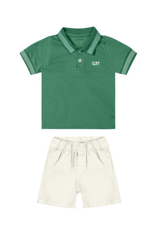 Conjunto Colorittá Verde Marfil