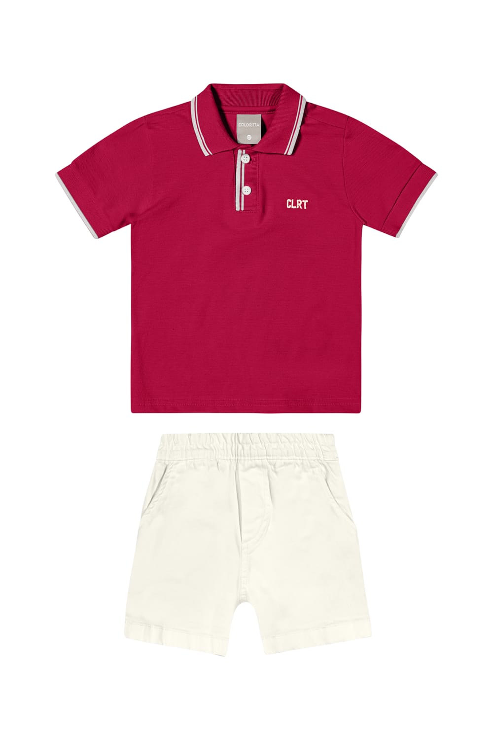 Conjunto Rojo Blanco CLRT