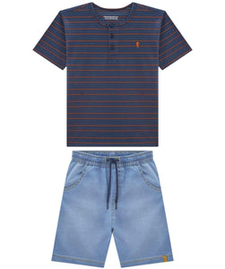 Conjunto OM Azul Jeans