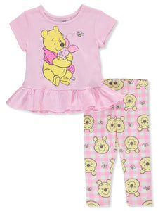 Conjunto Winnie Rosa