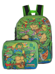 Mochila con Loncherita Tortugas Ninja