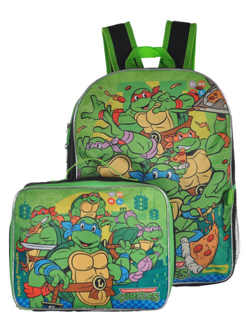 Mochila con Loncherita Tortugas Ninja