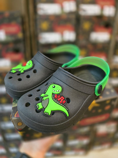 Crocs Dino Negro
