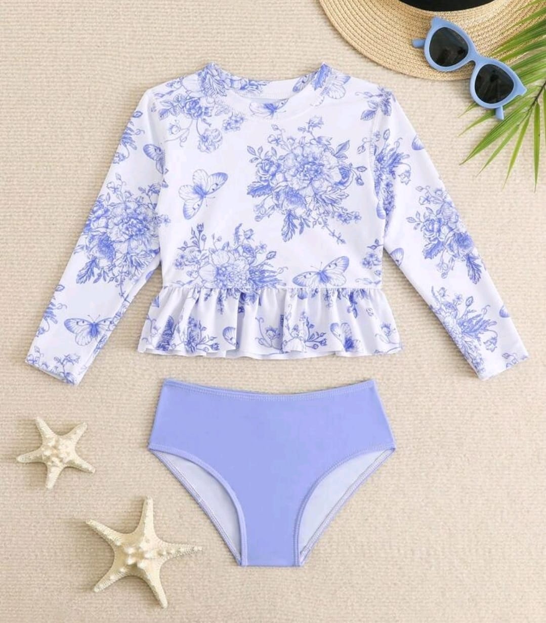 Conjunto de Baño Mariposa nena