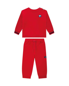 Conjunto OM Rojo Moleton bebe