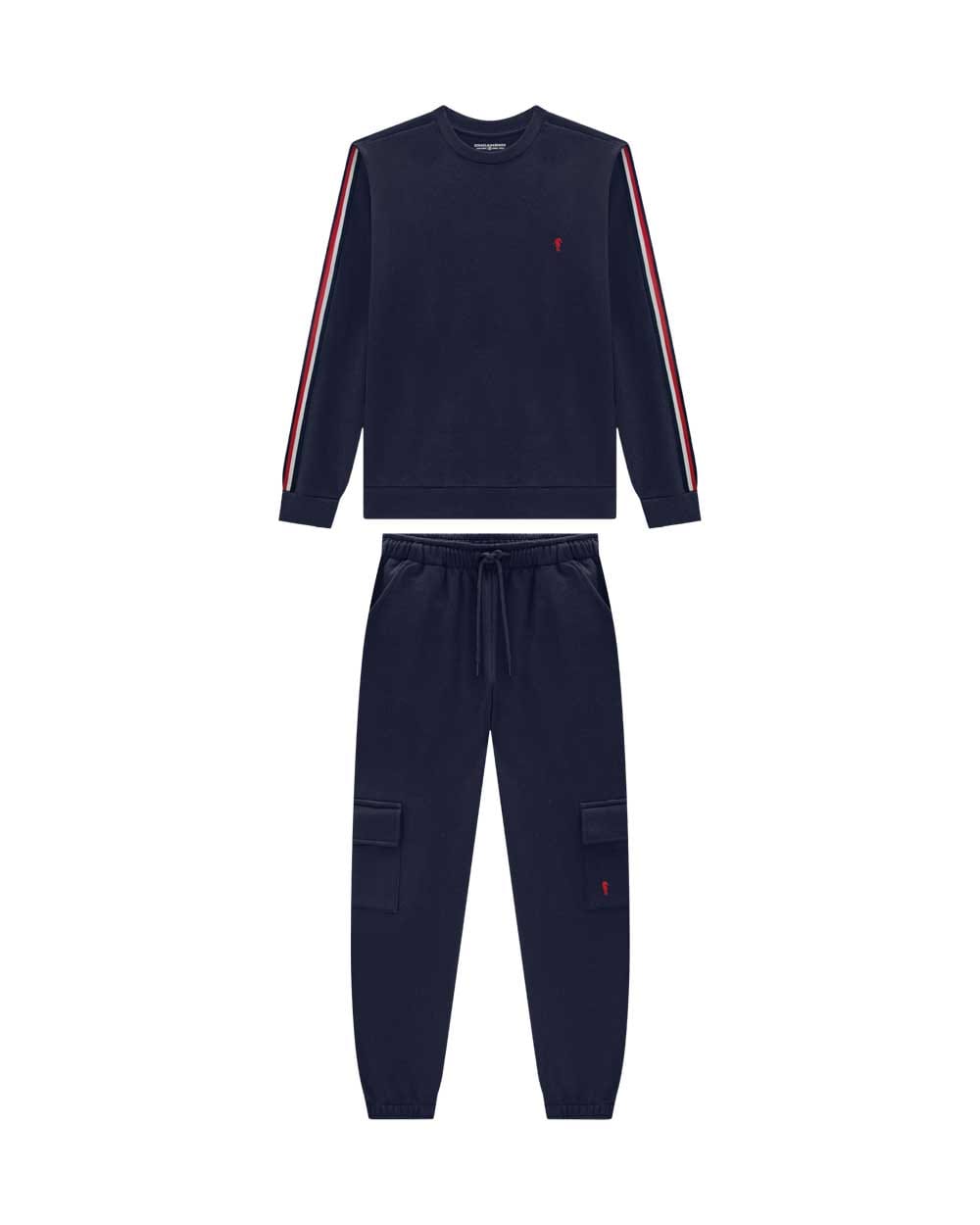 Conjunto OM Azul Marino Moleton