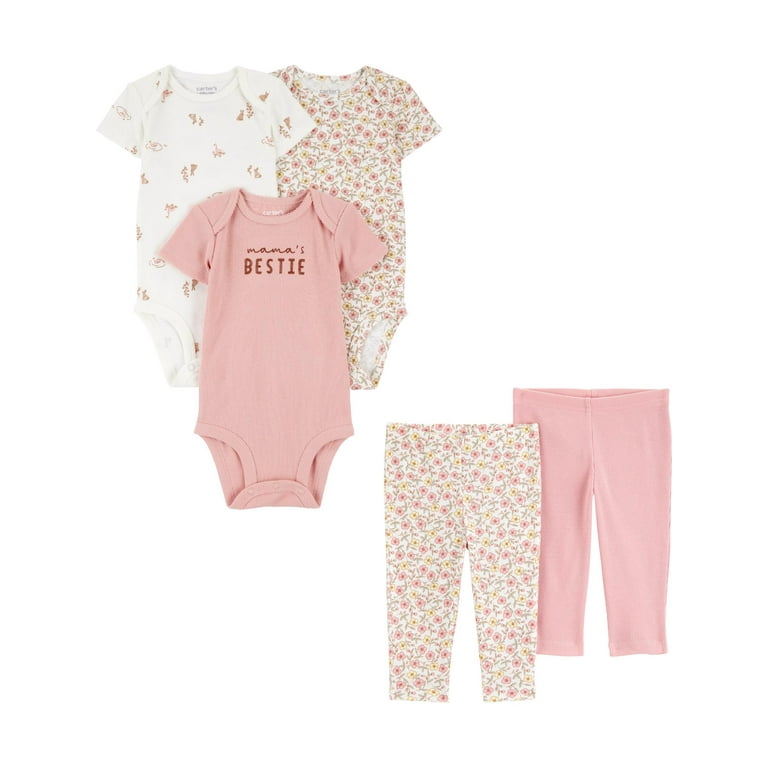 Set x5 Piezas by Carter's
