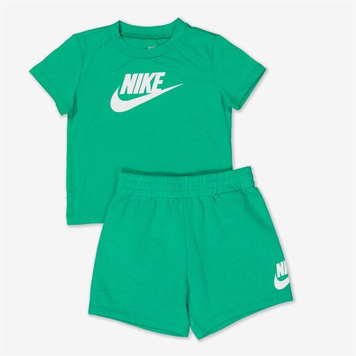 Conjunto Nike Verde Algodón