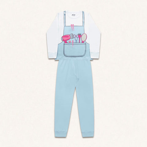 Pijama Algodón Peluquera