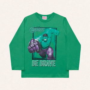 Remera Algodon Hulk Verde