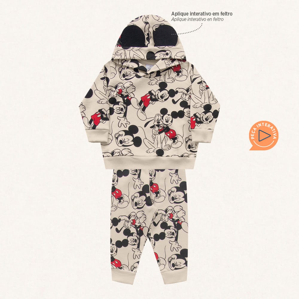Conjunto Mickey bebe